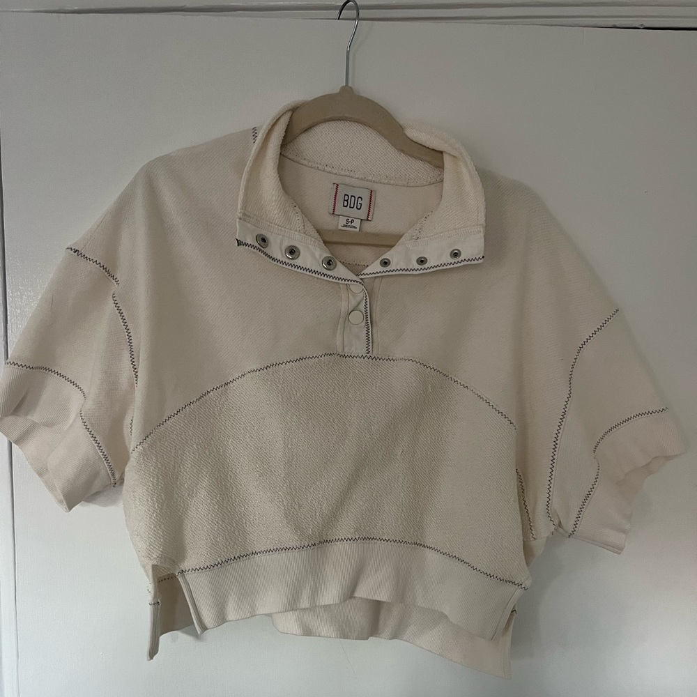 Urban Outfitters BDG terry shortsleeved sweatshirt